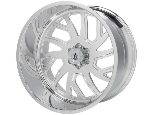 22x12" RBP WHEELS GLOCK 65QF FORGED POLISHED FINISH RIMS ONLY 8x170 et-44