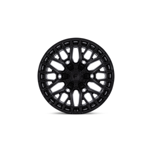 17" FUEL WHEELS FC869 SIGMA BLACKOUT WITH GLOSS BLACK LIP FINISH OFF-ROAD RIMS - Image 2