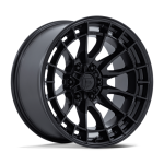 17" FUEL WHEELS FC888 REVOLT MATTE BLACK OFF-ROAD RIMS