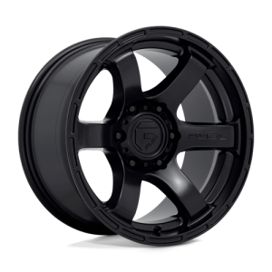 17x9" FUEL WHEELS D766 RUSH MATTE BLACK FINISH RIMS  6x139 et01 BUY 3 GET 1 FREE PROMO - Image 2
