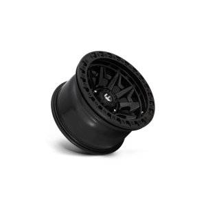 17" FUEL WHEELS D114 COVERT BEADLOCK MATTE BLACK WITH MATTE BLACK RING FINISH OFF-ROAD RIMS - Image 2