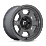 17" FUEL WHEELS FC860 HYPE BATTLESHIP GRAY FINISH OFF-ROAD RIMS