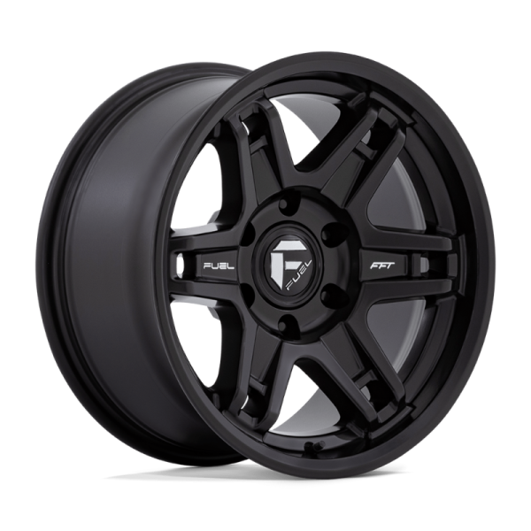 17" FUEL WHEELS D836 SLAYER MATTE BLACK OFF-ROAD RIMS