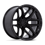 17" FUEL WHEELS FC854 FLUX 6 GLOSS BLACK OFF-ROAD RIMS
