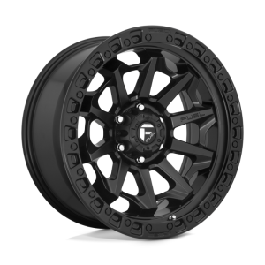 17" FUEL WHEELS D694 COVERT MATTE BLACK FINISH OFF-ROAD RIMS
