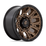 17" FUEL WHEELS D826 TRACTION MATTE BRONZE WITH BLACK RING OFF-ROAD RIMS