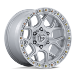 17" FUEL WHEELS FC908 PUMA GLOSS SILVER WITH MACHINED FACE OFF-ROAD RIMS