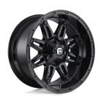 17" FUEL WHEELS D625 HOSTAGE GLOSS BLACK FINISH CROSSOVER SUV RIMS