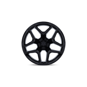 17" FUEL WHEELS FC854 FLUX 5 BLACKOUT OFF-ROAD RIMS - Image 3