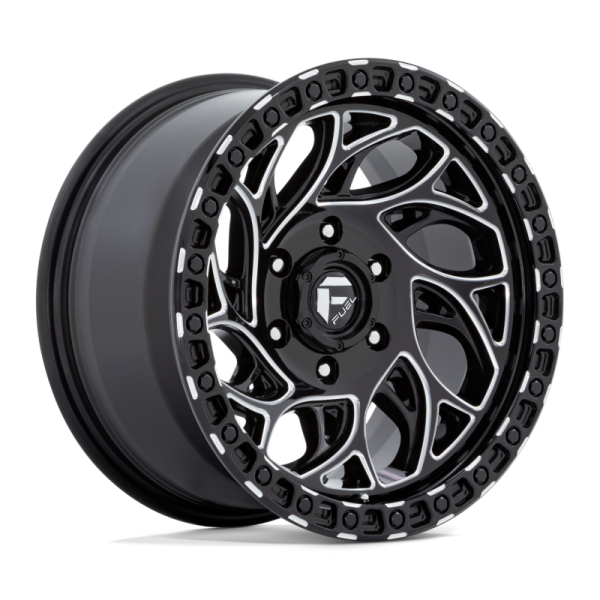17" FUEL WHEELS D840 RUNNER OR GLOSS BLACK MILLED OFF-ROAD RIMS