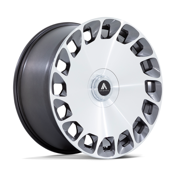 ARISTROCAT GLOSS PLATINUM 1 20" ASANTI BLACK LABEL WHEELS ARISTROCAT GLOSS PLATINUM BRIGHT MACHINED FACE FINISH RIMS