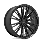 20" ASANTI BLACK LABEL WHEELS CORONA GLOSS BLACK FINISH RIMS