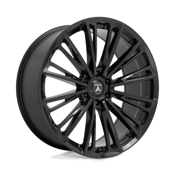 ASANTI CORONA BLACK 1 20" ASANTI BLACK LABEL WHEELS CORONA GLOSS BLACK FINISH RIMS