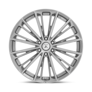 20" ASANTI BLACK LABEL WHEELS CORONA TITANIUM BRUSHED FINISH RIMS - Image 2