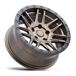 17" BLACK RHINO WHEELS ARCHES BRONZE W/BLACK RING FINISH RIMS - Image 2