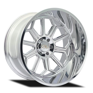 20" CALI WHEELS AUBURN 9117 POLISHED W/MILLED SPOKES FINISH RIMS