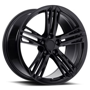 20" FACTORY REPRODUCTIONS WHEELS FR 35F CHEVY CAMARO ZL1 1LE GLOSS BLACK FINISH RIMS
