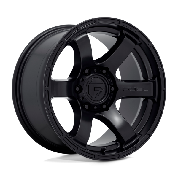 D766 Rush Fuel 17" FUEL WHEELS D766 RUSH SATIN BLACK OFF-ROAD RIMS