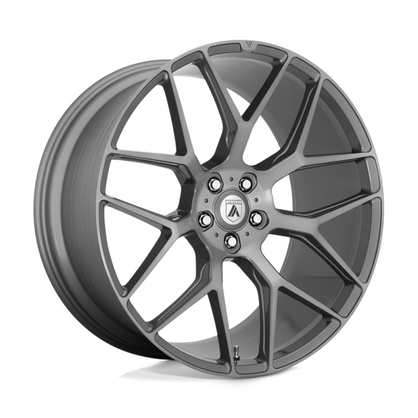 DYNASTY TITANIUM BRUSHED 1 20" ASANTI BLACK LABEL WHEELS DYNASTY TITANIUM BRUSHED FINISH RIMS