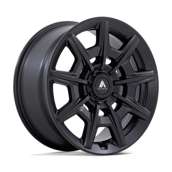 ESQUIRE SATIN BLK GLOSS 1 20" ASANTI BLACK LABEL WHEELS ESQUIRE SATIN BLACK GLOSS BLACK FACE FINISH RIMS