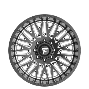 20x12" FITTIPALDI WHEELS FTC07BM GLOSS BLACK MILLED FINISH RIMS  6x139 6x135 ET-44 BUY 3 GET 1 FREE PROMO - Image 3