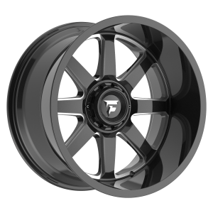 18x9" FITTIPALDI WHEELS FA16 GLOSS BLACK MILLED FINISH RIMS 6x139 6x135 ET12 BUY 3 GET 1 FREE PROMO