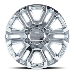 20" FACTORY REPRODUCTIONS WHEELS FR275 GM TRUCK 2500 CHROME FINISH RIMS - Image 2