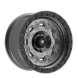 17x9" FITTIPALDI WHEELS FT100 SATIN ANTHRACITE FINISH RIMS 5x127 ET-12 DISCOUNT