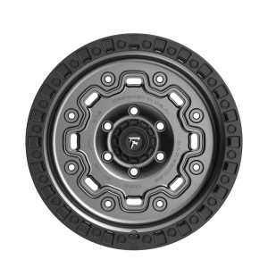 17x9" FITTIPALDI WHEELS FT100 SATIN ANTHRACITE FINISH RIMS 5x127 ET-12 DISCOUNT - Image 2