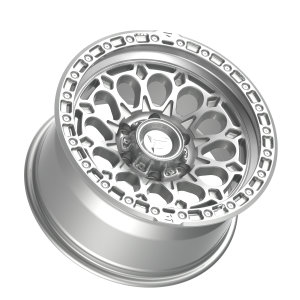 17x9" FITTIPALDI WHEELS FT101 GLOSS SILVER MACHINED FINISH RIMS  5x127 ET-12 Discounted - Image 4