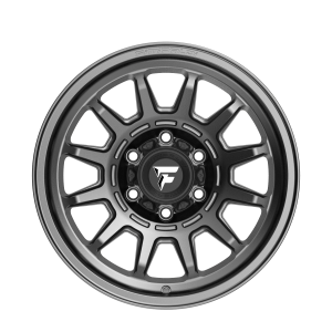 17x9" FITTIPALDI WHEELS FT102 SATIN ANTHRACITE FINISH RIMS  5x127 ET00 Discounted - Image 2