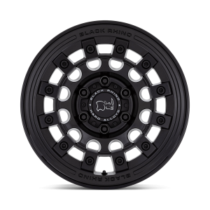 17" BLACK RHINO WHEELS FUJI MATTE BLACK FINISH RIMS - Image 3