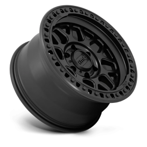 18" KMC WHEELS KM549 GRS SATIN BLACK FINISH RIMS - Image 2