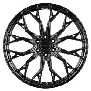 20 STANCE WHEELS XT1 GLOSS BLACK FLOW FORMED FINISH RIMS - Image 3