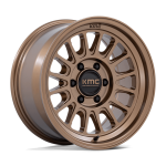 18" KMC WHEELS KM733 IMPACT FFT MATTE BRONZE FLOW FORMED FINISH RIMS