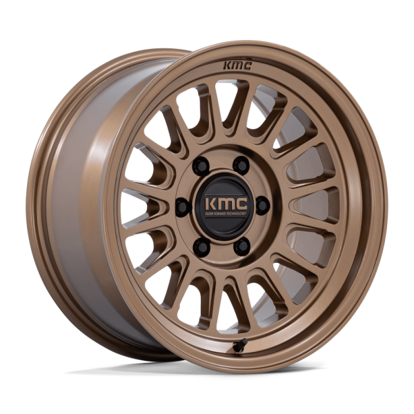 ImpactBronzeFFT 18" KMC WHEELS KM733 IMPACT FFT MATTE BRONZE FLOW FORMED FINISH RIMS