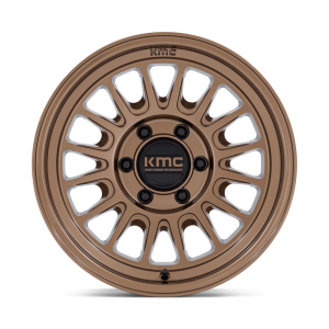 18" KMC WHEELS KM733 IMPACT FFT MATTE BRONZE FLOW FORMED FINISH RIMS - Image 3