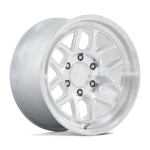 17" KMC WHEELS KM446 MESA FORGED MONOBLOCK RAW MACHINED FINISH RIMS