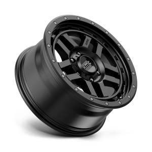 17" KMC WHEELS KM540 RECON SATIN BLACK FINISH RIMS - Image 3
