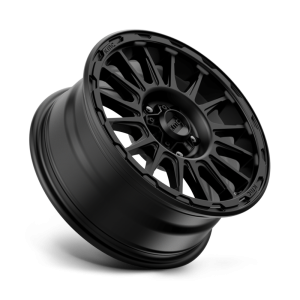 17" KMC WHEELS KM542 IMPACT SATIN BLACK FINISH RIMS - Image 3