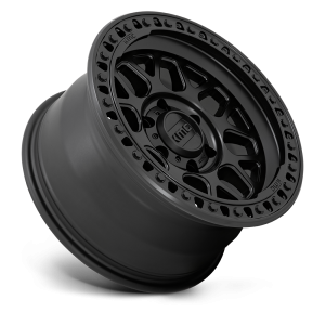 17" KMC WHEELS KM549 GRS SATIN BLACK FINISH RIMS - Image 3