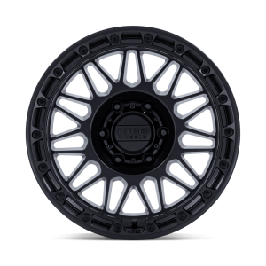 17" KMC WHEELS KM555 ATTACK MATTE BLACK FINISH RIMS - Image 2