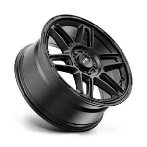 17" KMC WHEELS KM716 NOMAD SATIN BLACK FINISH RIMS - Image 4