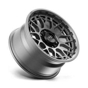 17" KMC WHEELS KM722 TECHNIC ANTHRACITE FINISH RIMS - Image 3