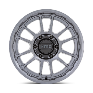 17" KMC WHEELS KM727 WRATH MATTE ANTHRACITE FINISH RIMS - Image 2