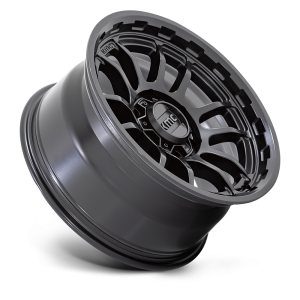 20" KMC WHEELS KM727 WRATH SATIN BLACK FINISH RIMS - Image 3
