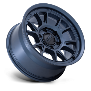 17" KMC WHEELS KM729 RANGE METALLIC BLUE FINISH RIMS - Image 3