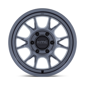 17" KMC WHEELS KM729 RANGE MATTE ANTHRACITE FINISH RIMS - Image 2