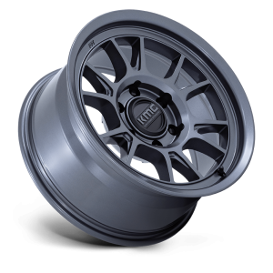 17" KMC WHEELS KM729 RANGE MATTE ANTHRACITE FINISH RIMS - Image 3