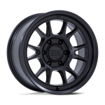 17" KMC WHEELS KM729 RANGE MATTE BLACK FINISH RIMS